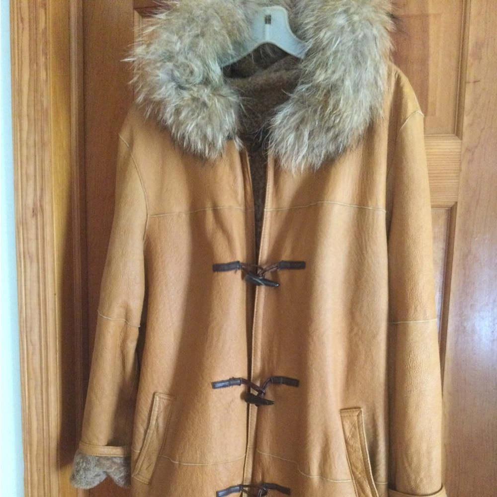 Andrew Marc Shearling Coat